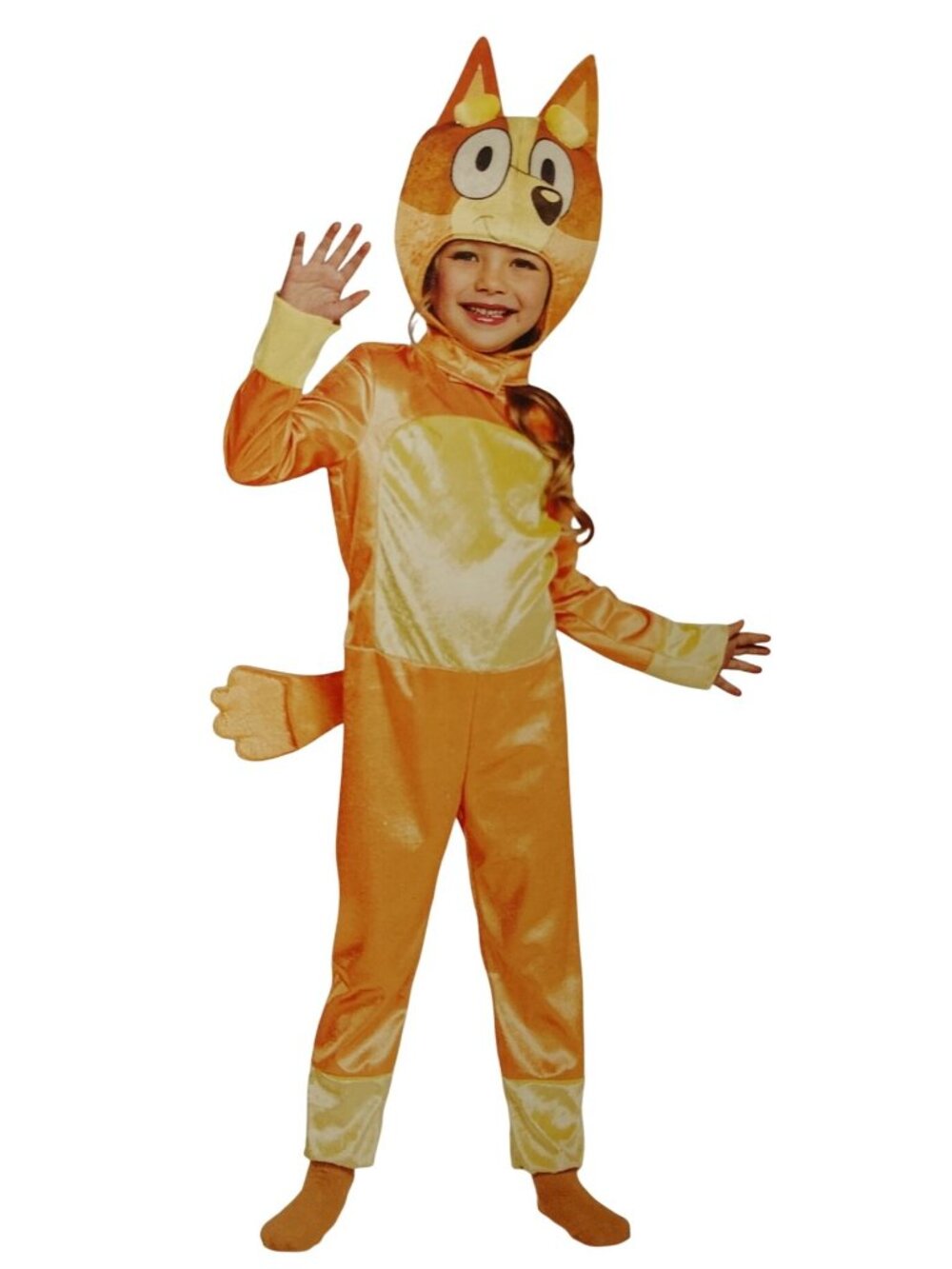 Disguise Toddler 3T/4T Bluey 3 Piece Bingo Jumpsuit Halloween Costume